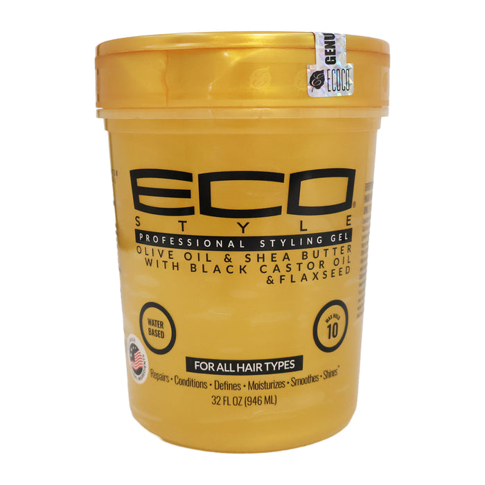 Eco Style Professional Styling Gel, 32 Oz.