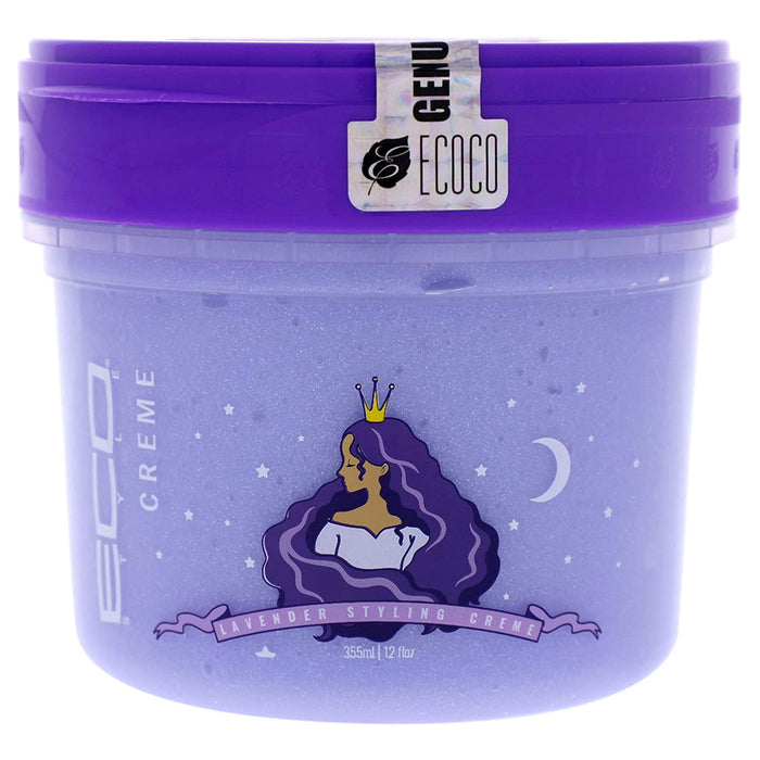 Eco Style Purple Majesty Lavender Styling Creme 12 oz