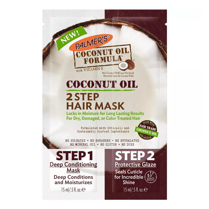 Palmer's Coconut Oil 2-Step Hair Mask, 0.5 Oz.