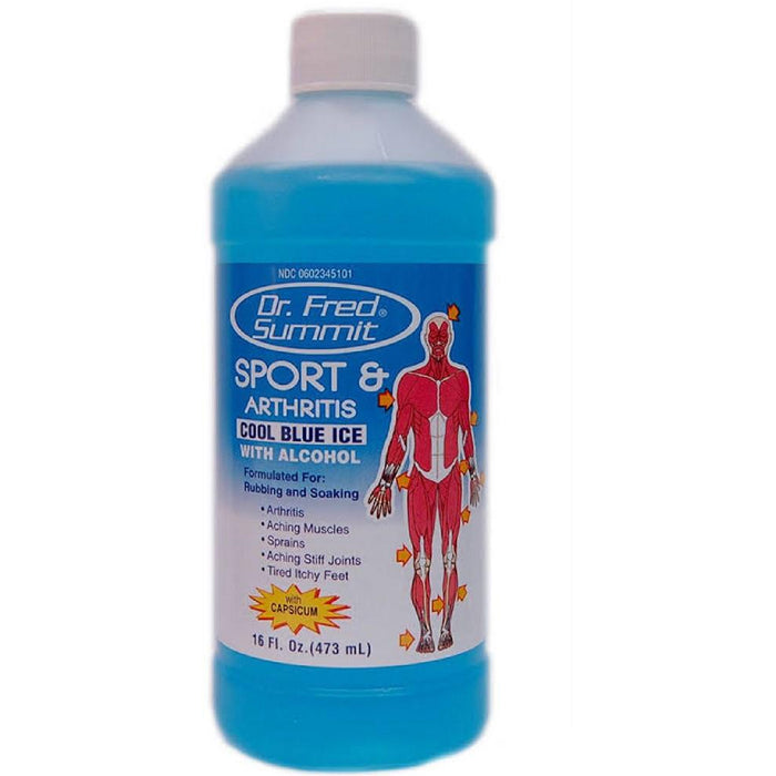 Dr. Fred Summit Arthritis Sport Cool Blue Ice Rub, 16 Oz.