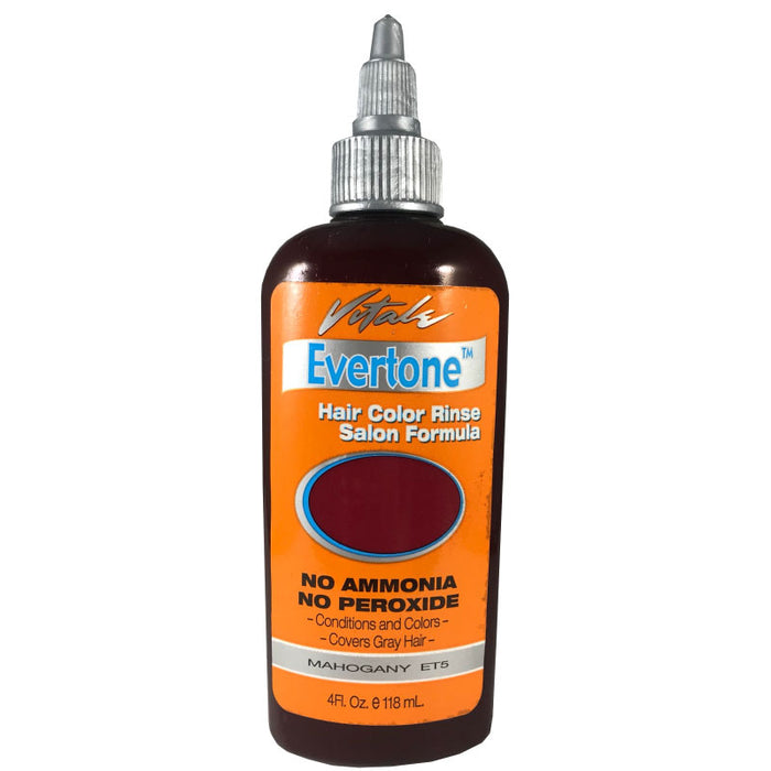 Vitale Evertone Hair Color Rinse Mahogany 4 Oz