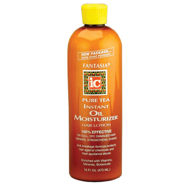 Fantasia IC Pure Tea Instant Oil Moisturizer Hair Lotion, 16 Oz
