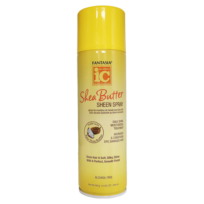Fantasia IC Shea Butter Sheen Spray, 14 Oz.
