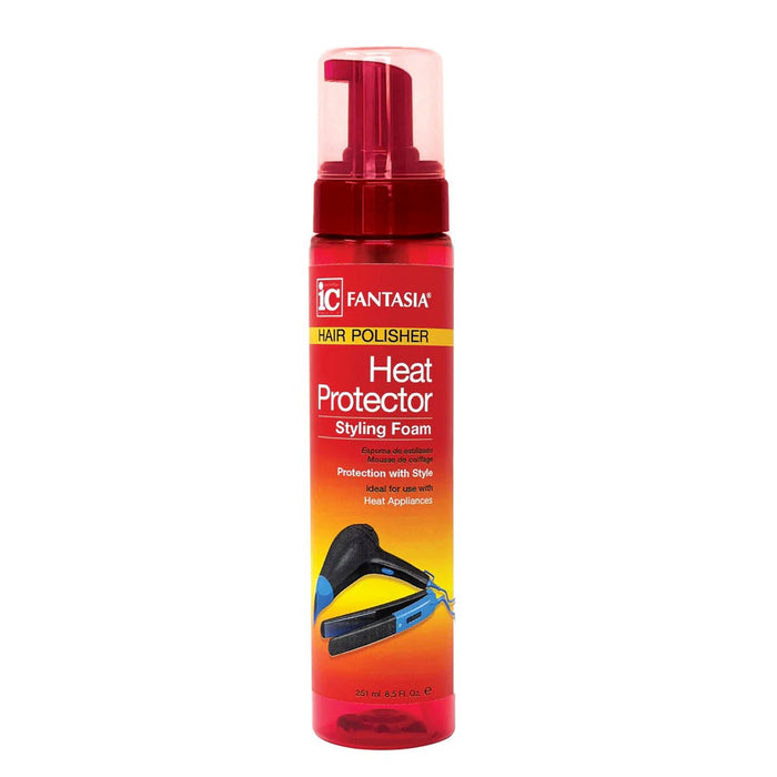 Fantasia IC Heat Protector Styling Foam, 8.5 Oz.