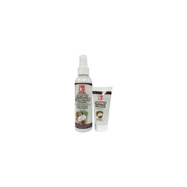 Ic Hair Polisher Coconut Curling Creme W/ Gel 6oz