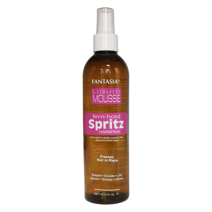 Fantasia Liquid Mousse Firm Hold Spritz Hair Spray, 10 Oz.