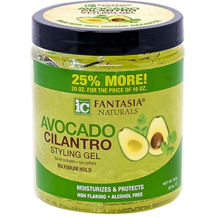 Fantasia Ic Avocado Cilantro Styling Gel, 20 Oz.