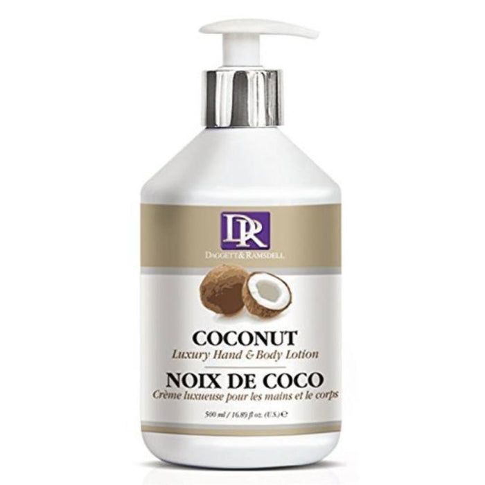D&R Luxury Hand & Body Lotion Coconut 16.8 Oz.