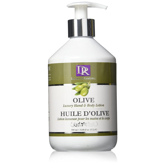 D&R Luxury Hand & Body Lotion Olive 16.8 Oz.
