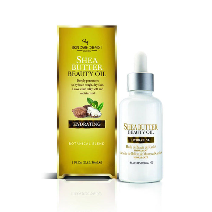 Skin Care Chemist Hydrating Shea Butter Beauty Oil, Facial, 1 Oz.