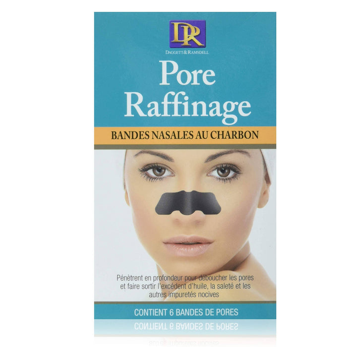 Pore Refining Charcoal Nose Strips 6 Strips By Daggett & Ramsdell