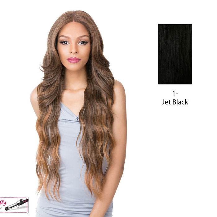 100% Synthetic Hair Lace Front Wig Frontal S Lace Dara,Black