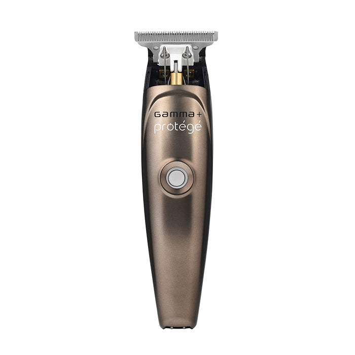 GAMM Protege Rechargeable Cordless Trimmer, 3 Guards, Stainless Steel Blades, Matte Metallic Gunmetal
