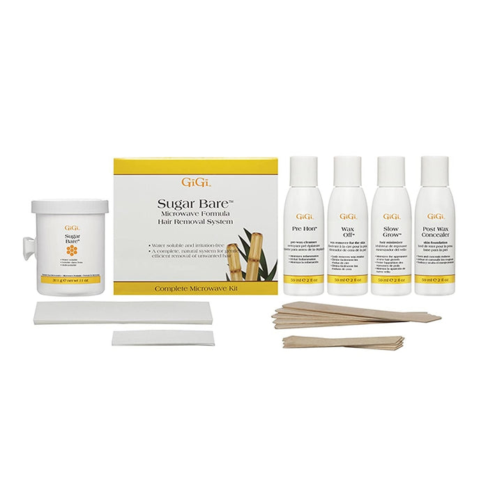 Gigi Sugar Bare Microwave Kit