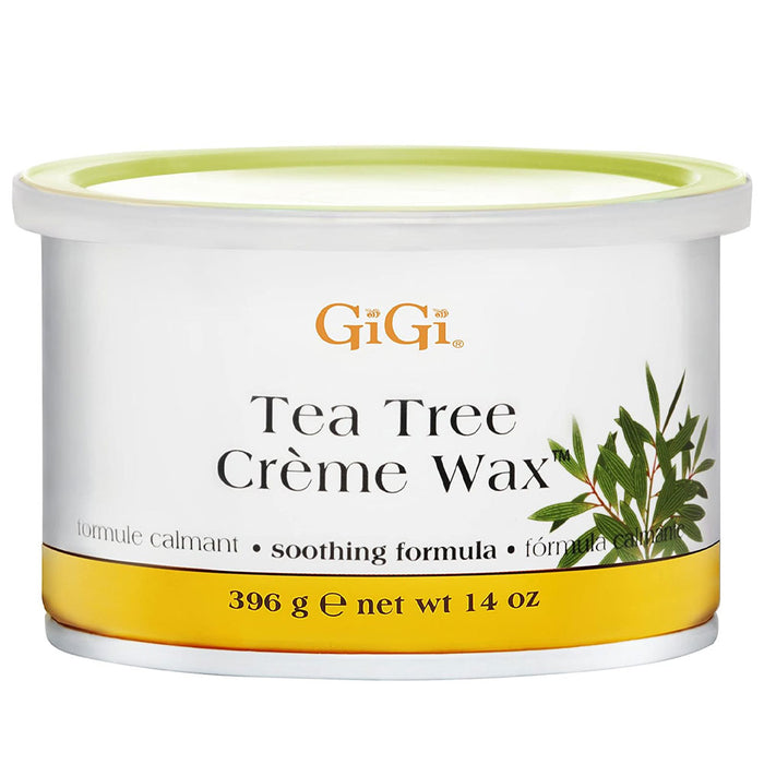 Cans Gigi Tea Tree Creme Wax 14 Oz