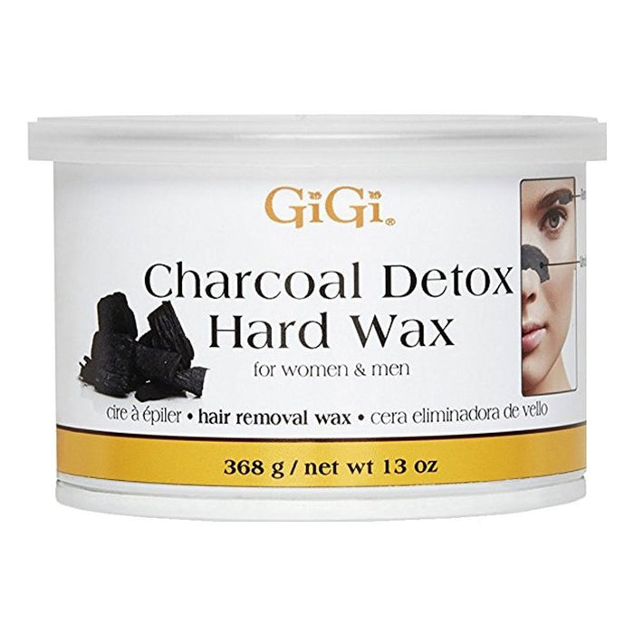 Gigi Charcoal Detox Hard Wax 13 Oz