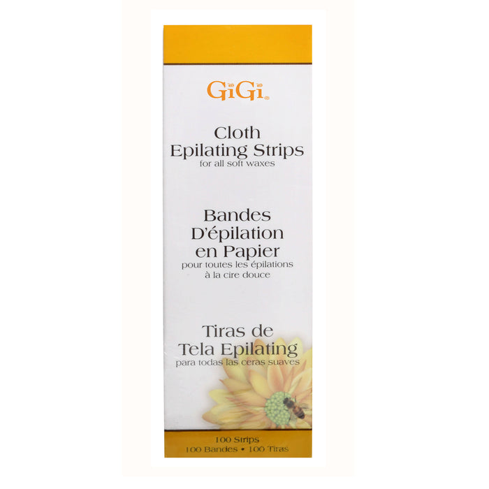 Gigi Cloth Epilating Strips Small, 100/PK