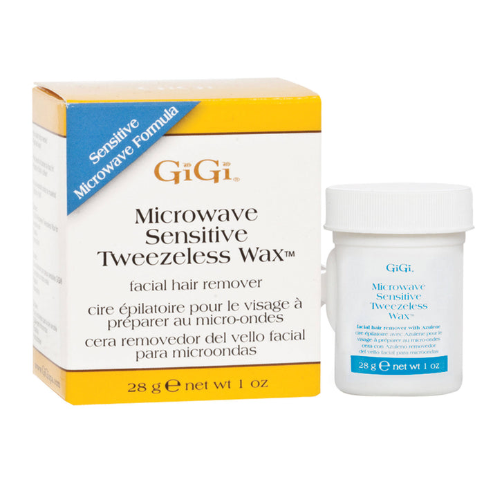 Gigi Microwave Tweezeless Wax Sensitive 1 Oz.