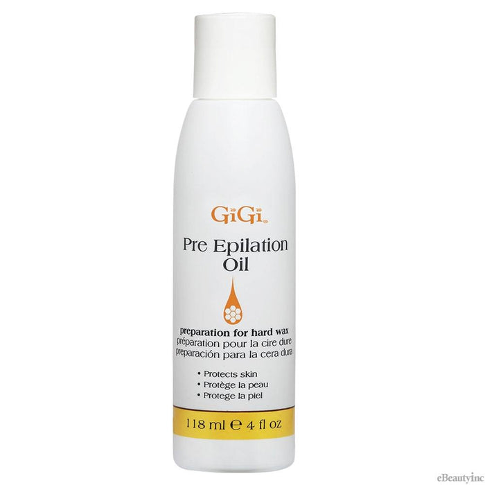 Gigi Pre Epilation Oil 4 Oz.