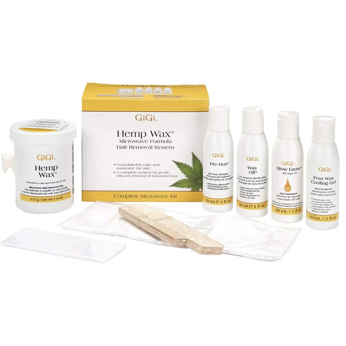Gigi Hemp Wax Microwave Kit