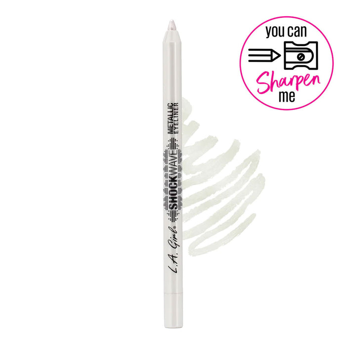 LA Girl Shockwave Metallic Eyeliner, GP755, Snowflake