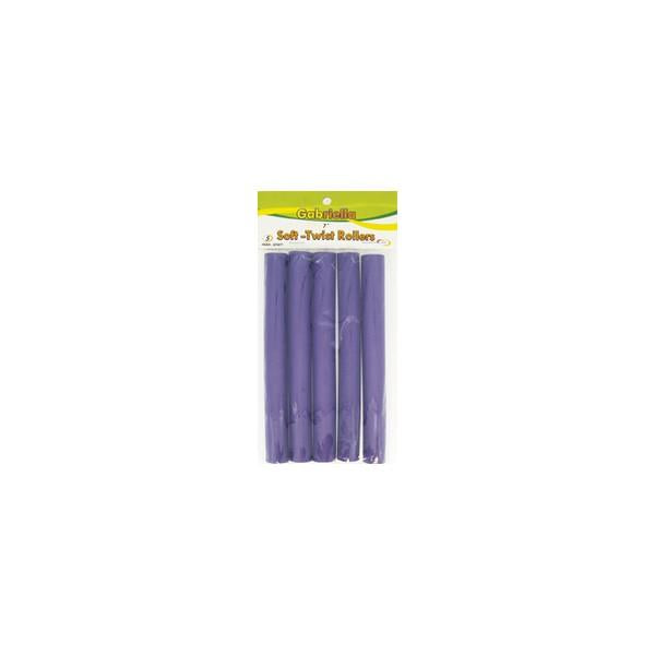 Rubber Soft Twist 7" Roller 7/8" Purple 20mm