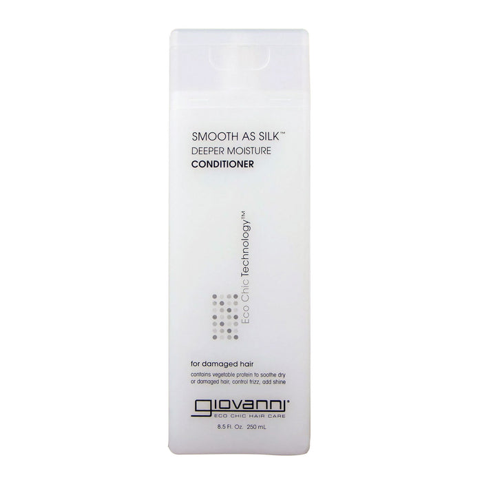 Giovanni Eco Chic Smooth As Silk Conditioner, 8.5 Oz.