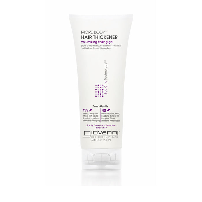 Giovanni Eco Chic Hair Thickner Volumizing Gel, 6.8 Oz.
