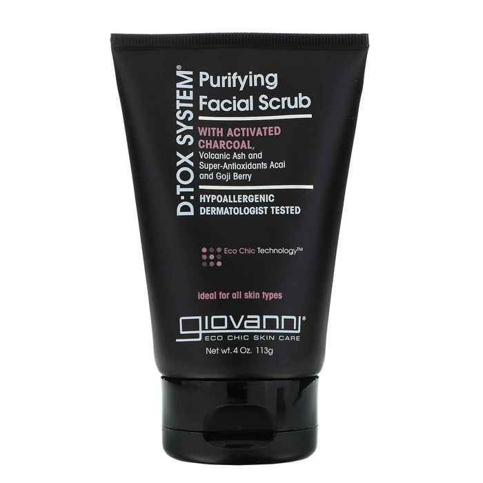 Giovanni D Tox System Purifying Facial Scrub, 4 Oz.