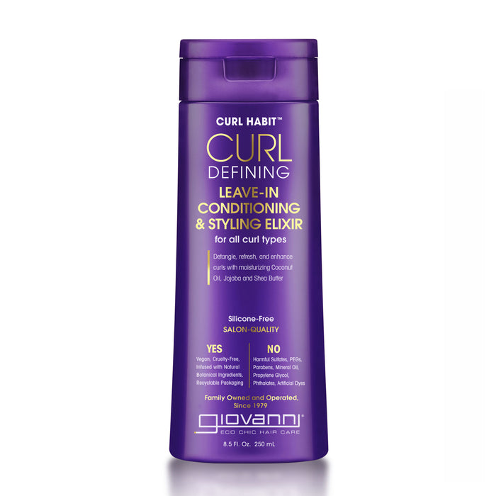 Giovanni Curl Habit Curl Define Leave In Style Elixir 8.5 oz