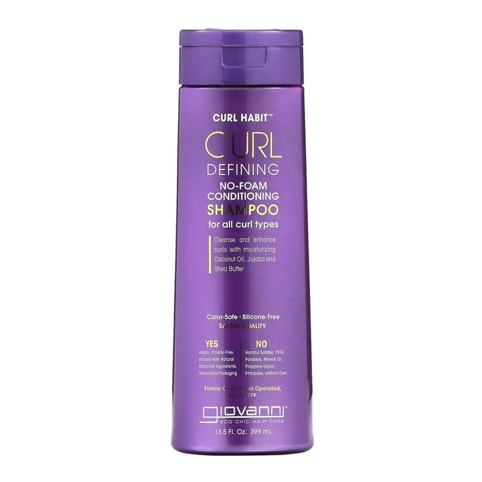Giovanni Curl Habit Curl Define Nofoam Condition Shampoo, 13.5 Oz