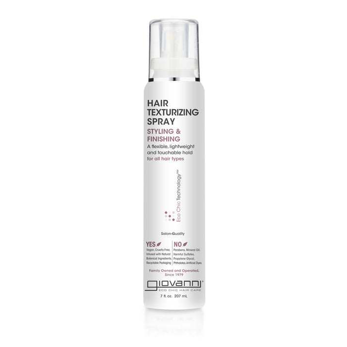 Giovanni Eco Chic Texturizing Styling Finishing Hair Spray, 7 Oz.