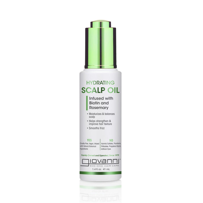 Giovanni Eco Chic Hair Hydrating Scalp Oil, 1.4 Oz