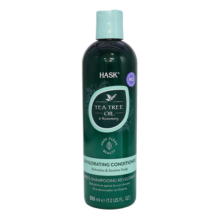 Hask Tea Tree Oil Rosemary Invigorationg Conditioner, 12 Oz.