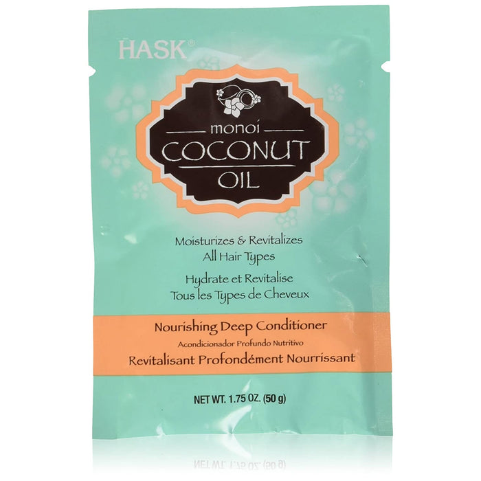 Hask Monoi Coconut Oil Nourishing Deep Conditioner, 1.75 Oz.