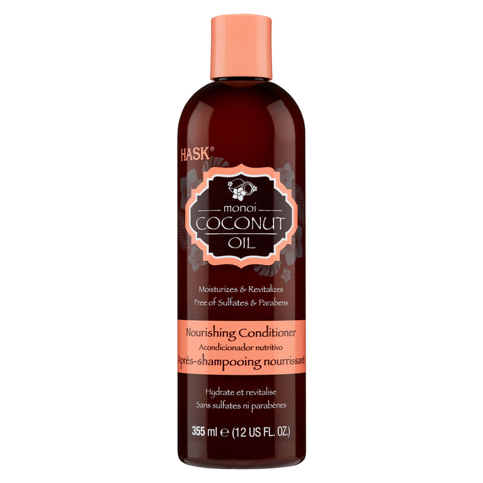 Hask Monoi Coconut Oil Nourishing Conditioner 12 Oz.