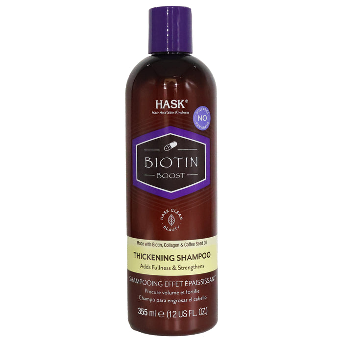 Hask Biotin Boost Thickening Shampoo, 12 Oz.