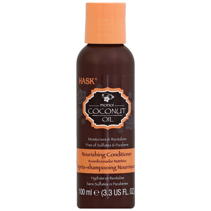 Hask Monoi Coconut Oil Conditioner 3.3 Oz. Travel Size