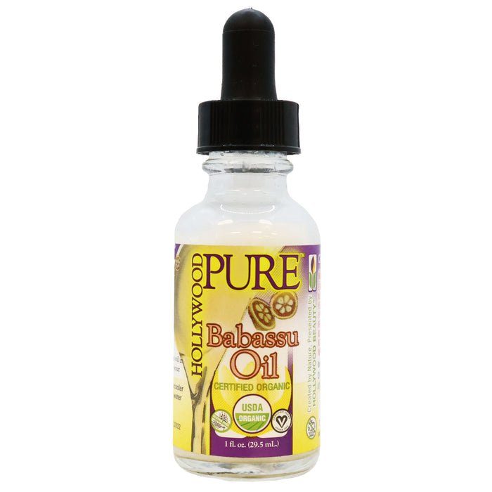 Hollywood Pure Babassu Hair and Skin Oil 1 Oz.