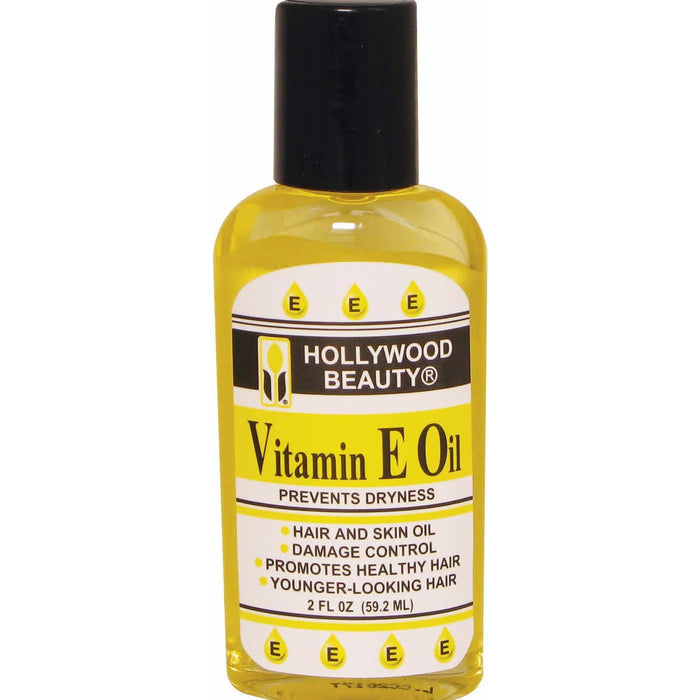 Hollywood Beauty Vitamin E Hair Oil, 3 Oz.
