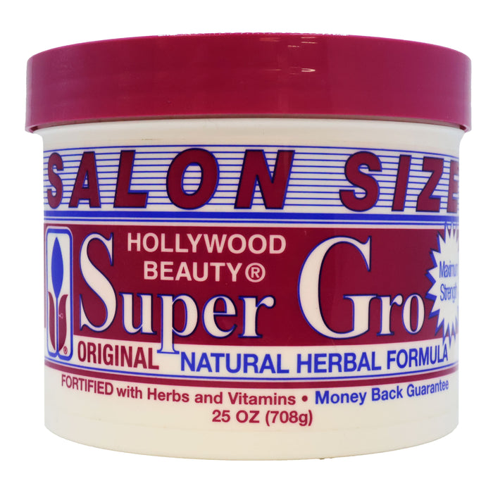 Hollywood Beauty Super Gro Hair and Scalp Conditioner Maximum strength 25 Oz.