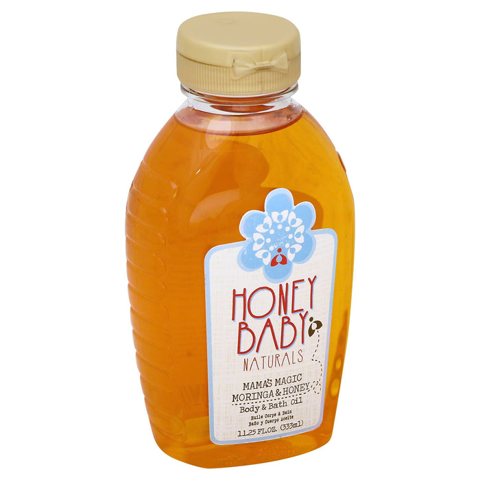 Honey Baby Naturals Mamas Magic Body & Bath Oil 11.25 Oz