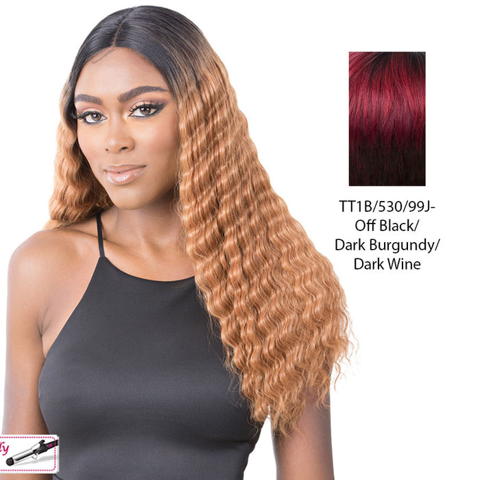 Synthetic Hd Lace Crimped Hair 3,TT1B/530/99J