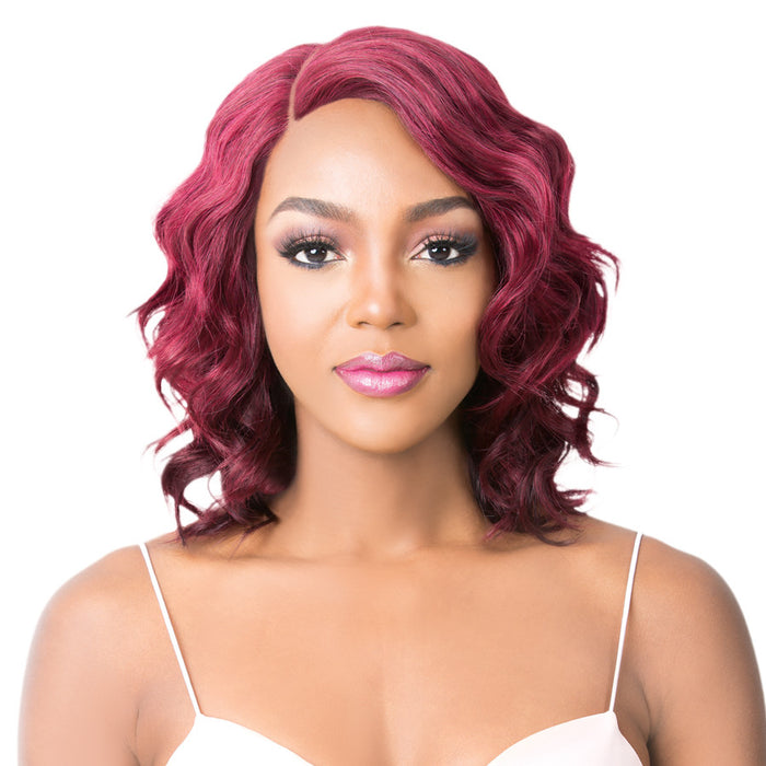 100% Brazilian Human Hair Swiss Lace Front Wig S Lace Lili,P99J425BG