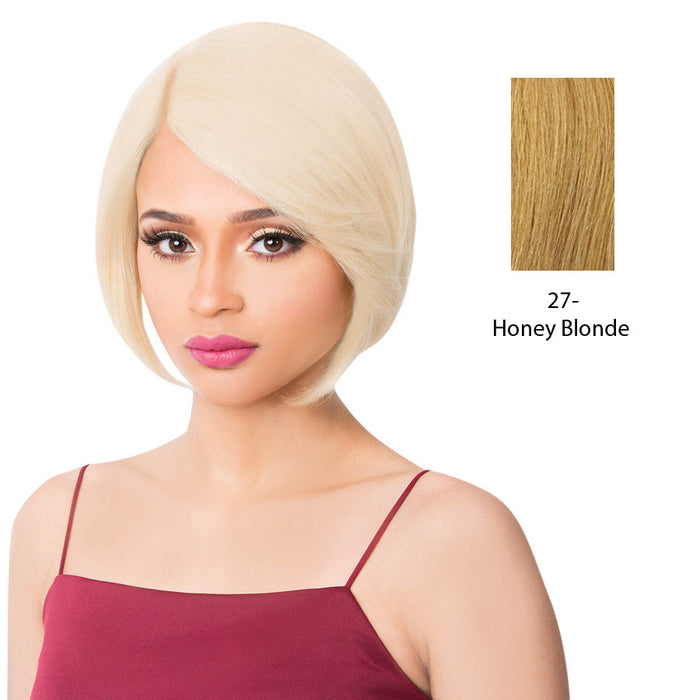 Human Hair Swiss Lace Front Wig S Lace Tasha,Strawberry blonde