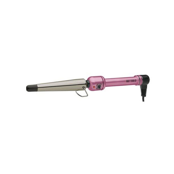Hot Tools Tapered Curling Iron, Pink 1.5" to 0.75"