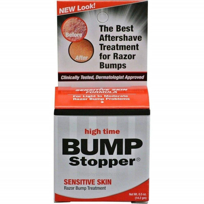 High Time Bump Stopper, Sensitive Skin Razor Bump Treatment 0.5 Oz