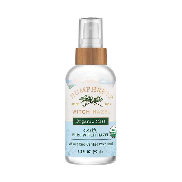 Humphreys Witch Hazel Organic Toner Mist Pure - 3.3 fl oz