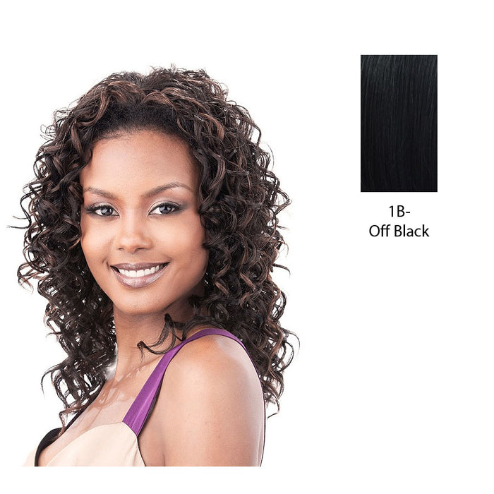 Premium Quality Hw Half Wig Ebony,Off black