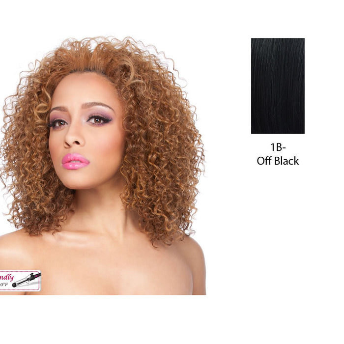 Futura Synthetic Half Wig Ellie,Off black